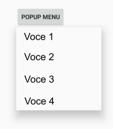 Popup-menu