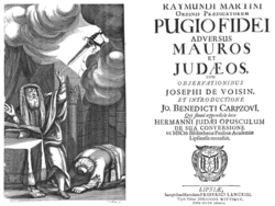 Image illustrative de l’article Pugio Fidei