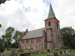 Södra Kedums kyrka i september 2016