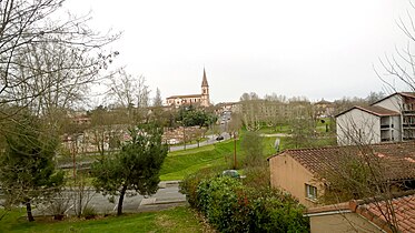 Vue sur Saint-Lys.