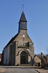 The church in Saint-Plantaire