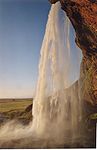 Seljalandsfoss vue de côté.