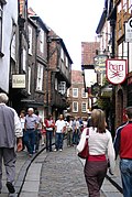 The Shambles is now a tourist destination, 2005