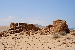 Dilapitdated remains of Siyara's fort