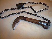 Kusarigama, a chain and sickle