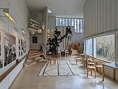 Intérieur, également bureau d’Alvar Aalto