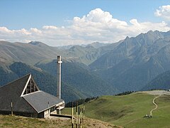 L'ancienne chapelle Notre-Dame-des-Neiges de Superbagnères en 2007