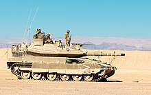טנק מרכבה סימן 4 בבית הספר לשריון במחנה שיזפון