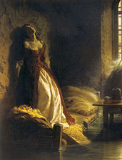 Princess Tarakanova, in the Peter and Paul Fortress at the Time of the Flood (later version from 1864)