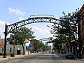 Image 13Street arches returned to the Short North in late 2002. (from Columbus, Ohio)