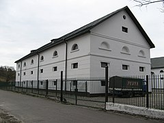 The Zwierzyniec Brewery building in Zwierzyniec, Poland