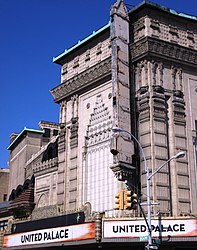 The corner of Broadway and West 175th Street