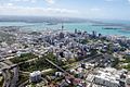 Image 37An aerial view of the Auckland urban area, showing its location on the Hauraki Gulf / Tīkapa Moana (from Geography of New Zealand)