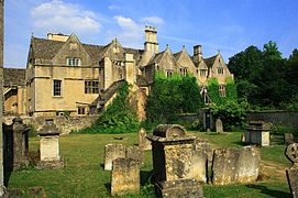 Bibury Court, construit en 1633.