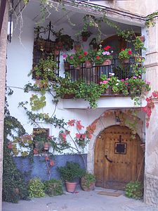 Calle San Vicente. Ademuz.