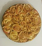 Torta di mele "a roselline"