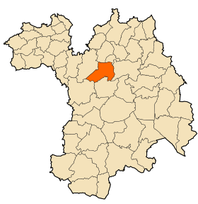 Localisation de El Ouricia