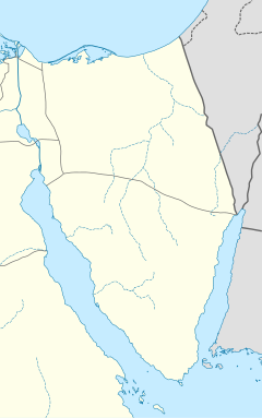 August 2012 Sinai attack is located in Sinai