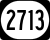 Kentucky Route 2713 marker