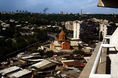 Սուրբ Հովհաննես եկեղեցին և նրա շրջակայքը 1989 թվականին