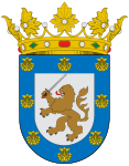 Escudo de armas de Santiago de Chile mediante Real Cédula de Carlos I de España, 1552.