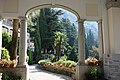 Villa Monastero garden's entrance