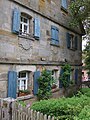 Gasthaus Auf der Theta, Giebelwand mit Fensterschürzen