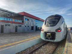 Une rame automotrice Alstom Coradia (classe ZZe).