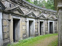 Circle of Lebanon, Highgate Cemetery, London