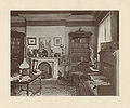Interior of 241 Beacon St., former home of Julia Ward Howe, 19th century