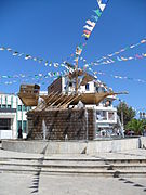 Bateau Baba Arroudj au faubourg à Jijel.