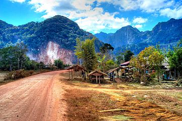 Landscape, Lak Sao