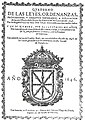 "Quaderno" de las leyes aprobadas por las Cortes de Navarra reunidas en 1646, impreso por Martín de Labayen y Diego de Zabala "Impressores del Reyno de Navarra"