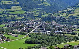 Vy över Matrei in Osttirol