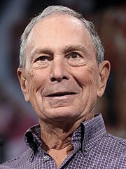 Former Mayor of New York Michael Bloomberg from New York