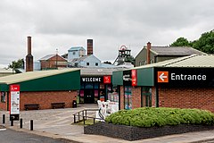 Entrance to the National Coal Mining Museum