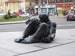 La Negrilla, en la Plaza de Santo Domingo