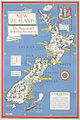 Image 46A 1943 poster produced during the war. The poster reads: "When war broke out ... industries were unprepared for munitions production. To-day New Zealand is not only manufacturing many kinds of munitions for her own defence but is making a valuable contribution to the defence of the other areas in the Pacific..." (from History of New Zealand)