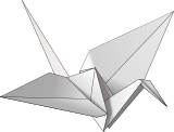 Origami - crane