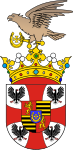Coat of arms of Marquesses Myszkowski (1597)