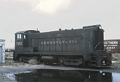 PRR Baldwin DS44-660 diesel switcher locomotive