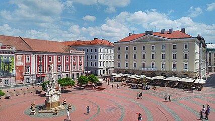 La Place de la Liberté à Timisoara