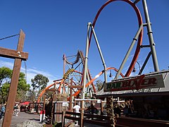 RailBlazer à California's Great America