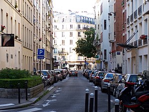 Rue vue depuis la rue Pascal.