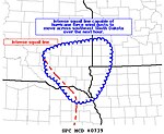 SPC Mesoscale Discussion #739: May 12, 2022 Midwest derecho