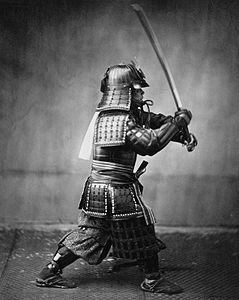 Japanese samurai, c. 1860, by Felice Beato