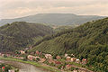 Děčínský Sněžník seen from Děčín