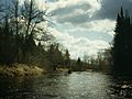 Spring time on the Spirit River.