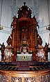 Altar und Kommunionbank um 1717