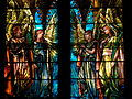 Angelic stained glass window
